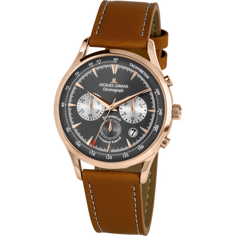 Jacques Lemans Uhr Retro Classic: 1-2068F